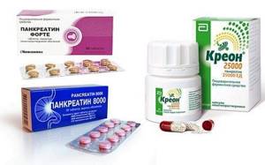 Лекарства для лечения панкреатита