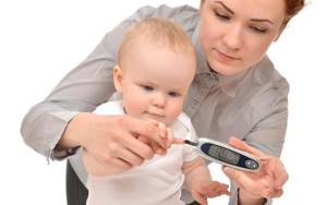 Сахарный диабет у новорожденных детей