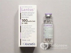 Лантус инсулин длительного действия
