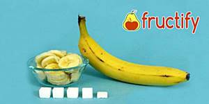 Сколько сахара содержится в банане