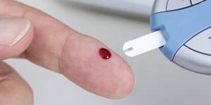 Тест полоски для определения сахара в крови