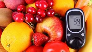 Фрукты и овощи при сахарном диабете 2 типа